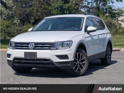 Pure White 2020 Volkswagen Tiguan 2.0T SE 4MOTION