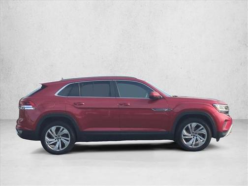 Aurora Red Metallic 2020 Volkswagen Atlas Cross Sport 3.6L V6 SEL 4MOTION
