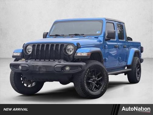 Hydro Blue Pearlcoat 2022 Jeep Gladiator Altitude 4x4