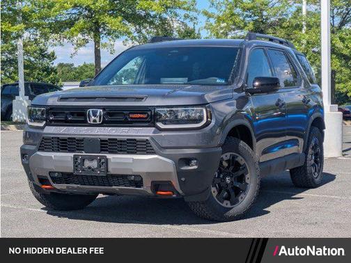 Modern Steel Metallic 2026 Honda Passport AWD TrailSport Elite