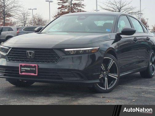 Crystal Black Pearl 2026 Honda Accord Hybrid Sport