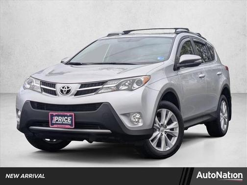 Classic Silver Metallic 2015 Toyota RAV4 Limited