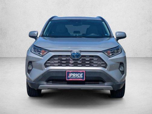 Silver Sky Metallic 2019 Toyota RAV4 Hybrid Limited