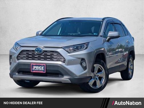 Silver Sky Metallic 2019 Toyota RAV4 Hybrid Limited