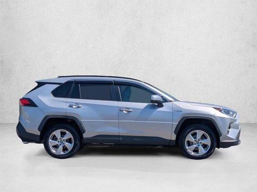 Silver Sky Metallic 2019 Toyota RAV4 Hybrid Limited