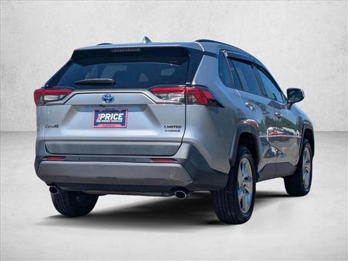 Silver Sky Metallic 2019 Toyota RAV4 Hybrid Limited