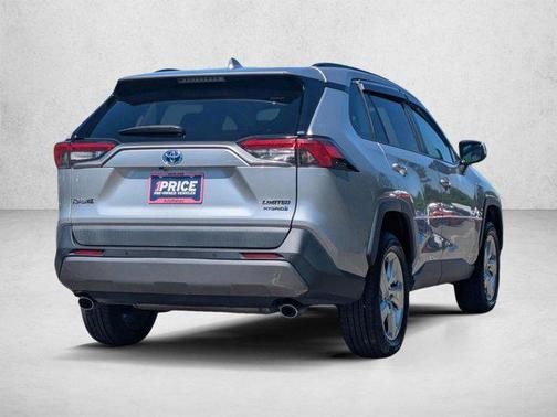 Silver Sky Metallic 2019 Toyota RAV4 Hybrid Limited