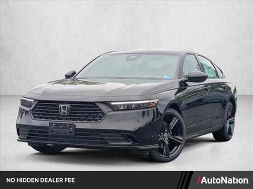 Crystal Black Pearl 2026 Honda Accord Hybrid Sport-L