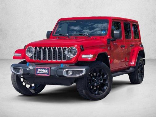 Firecracker Red Clearcoat 2024 Jeep Wrangler 4xe Sahara
