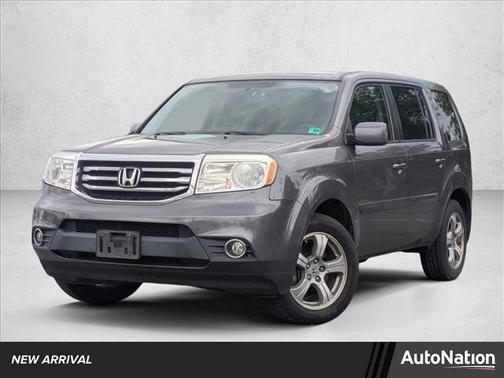 Modern Steel Metallic 2014 Honda Pilot EX-L