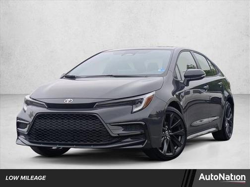 Silver/Gray 2026 Toyota Corolla Hybrid SE