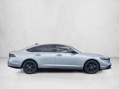 Solar Silver Metallic 2025 Honda Accord SE