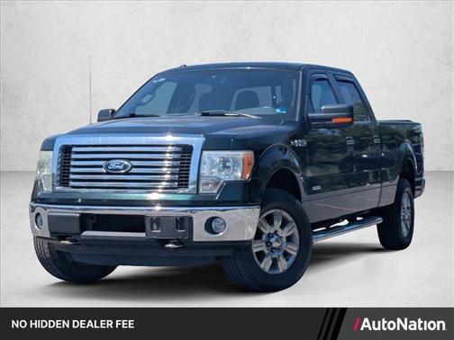 Green Gem Metallic 2012 Ford F-150 XLT