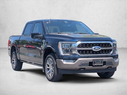 Antimatter Blue Metallic 2022 Ford F-150 King Ranch