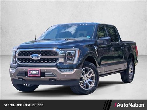 Antimatter Blue Metallic 2022 Ford F-150 King Ranch