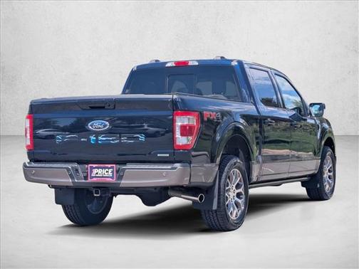 Antimatter Blue Metallic 2022 Ford F-150 King Ranch