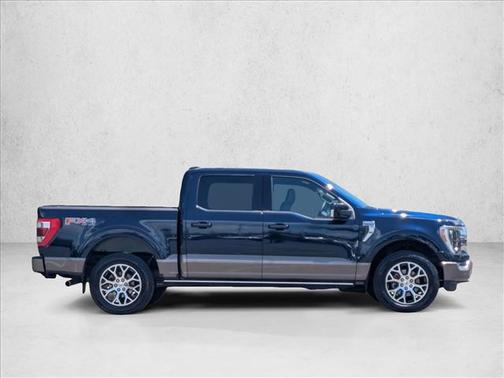 Antimatter Blue Metallic 2022 Ford F-150 King Ranch