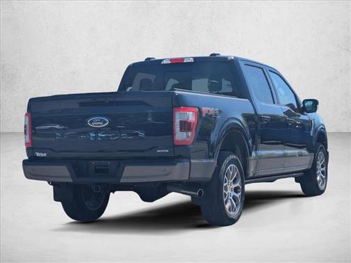 Antimatter Blue Metallic 2022 Ford F-150 King Ranch