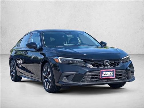 Crystal Black Pearl 2023 Honda Civic EX-L