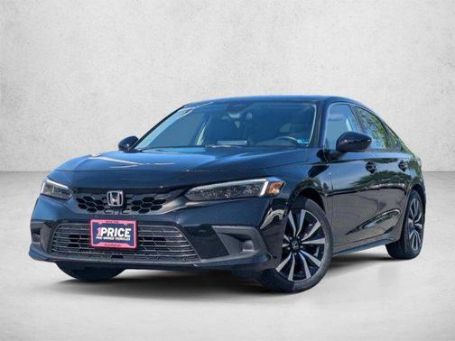 Crystal Black Pearl 2023 Honda Civic EX-L
