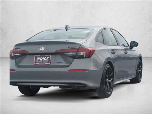 Urban Gray Pearl 2026 Honda Civic Hybrid Sport