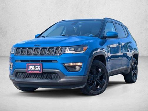 Laser Blue Pearlcoat 2019 Jeep Compass Latitude