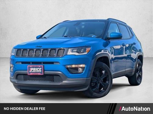 Laser Blue Pearlcoat 2019 Jeep Compass Latitude