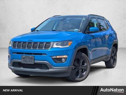 Laser Blue Pearlcoat 2019 Jeep Compass Latitude