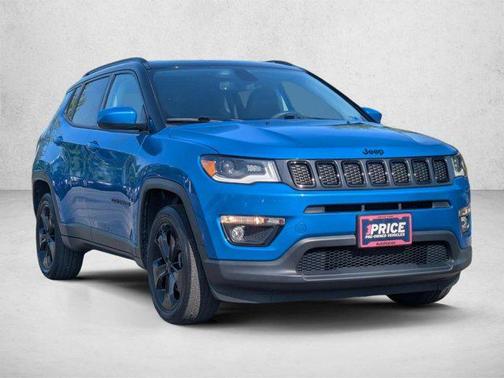 Laser Blue Pearlcoat 2019 Jeep Compass Latitude