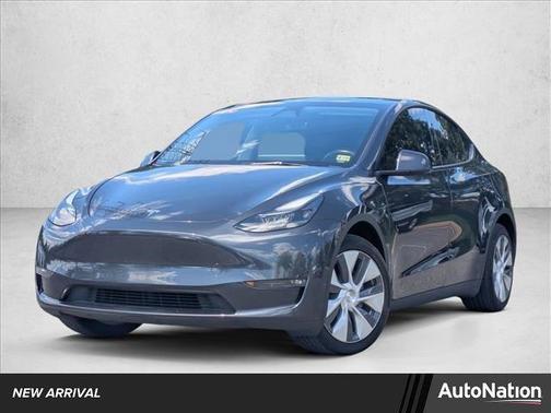 Solid Black 2024 Tesla Model Y Long Range Dual Motor All-Wheel Drive