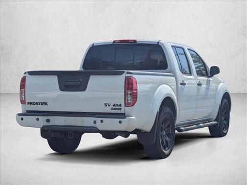 Glacier White 2019 Nissan Frontier SV
