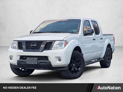 Glacier White 2019 Nissan Frontier SV
