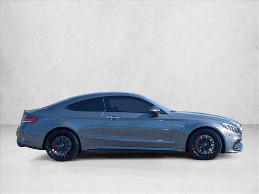 Silver/Gray 2018 Mercedes-Benz AMG C 63 S