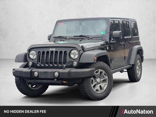 Black Clearcoat 2015 Jeep Wrangler Unlimited Rubicon