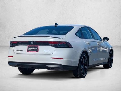 Platinum White Pearl 2026 Honda Accord Hybrid Sport