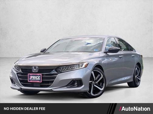 Lunar Silver Metallic 2022 Honda Accord Hybrid Sport