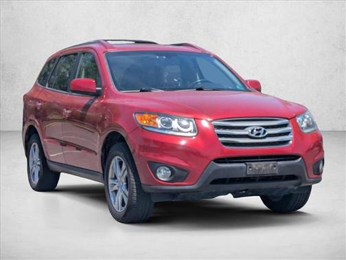 Sierra Red 2012 Hyundai SANTA FE Limited