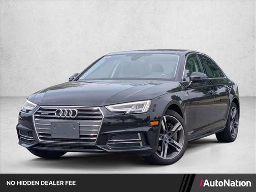 Mythos Black Metallic 2017 Audi A4 2.0T Premium Plus