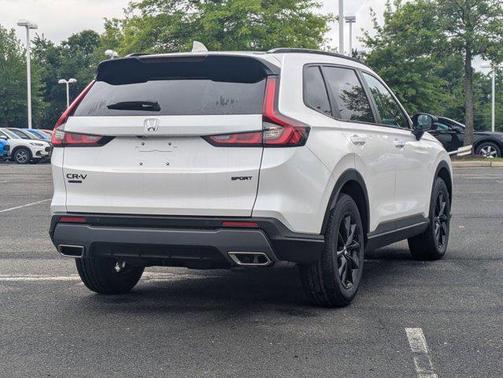 Platinum White Pearl 2026 Honda CR-V Hybrid Sport-L AWD