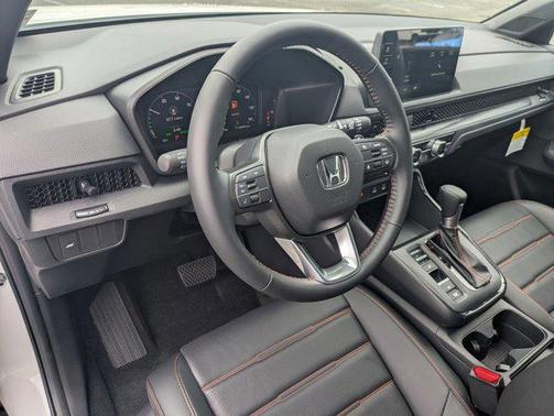 Platinum White Pearl 2026 Honda CR-V Hybrid Sport-L AWD
