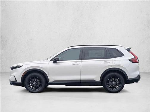 Platinum White Pearl 2026 Honda CR-V Hybrid Sport-L AWD