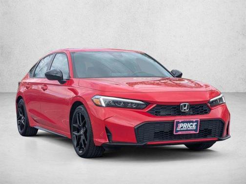 Rallye Red 2026 Honda Civic Hybrid Sport