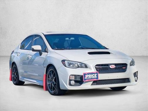 Crystal White Pearl 2016 Subaru WRX STI Limited