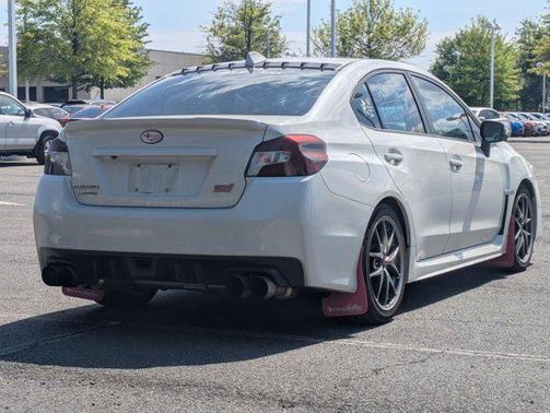 Crystal White Pearl 2016 Subaru WRX STI Limited