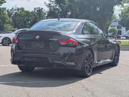 Black Sapphire Metallic 2024 BMW M240 i xDrive