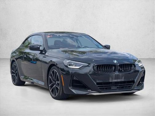 Black Sapphire Metallic 2024 BMW M240 i xDrive