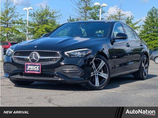 Black 2025 Mercedes-Benz C-Class C 300 4MATIC