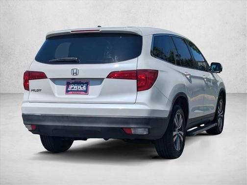White Diamond Pearl 2018 Honda Pilot EX-L