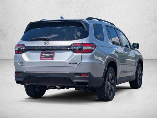 Solar Silver Metallic 2026 Honda Pilot Sport
