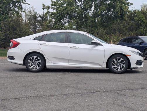 White Orchid Pearl 2016 Honda Civic EX